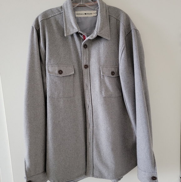Normal Brand Senior Wool Shirt Jacket - Picture 2 of 6